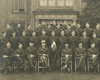 Promoción de Cadets de la France Libre, Saint Cyr, Inglaterra, 1943. 
Marcel, 4o. de derecha a izquierda, en la segunda fila. Aproximadamente la mitad de la promoción, falleció en combate. 
Archivo privado.